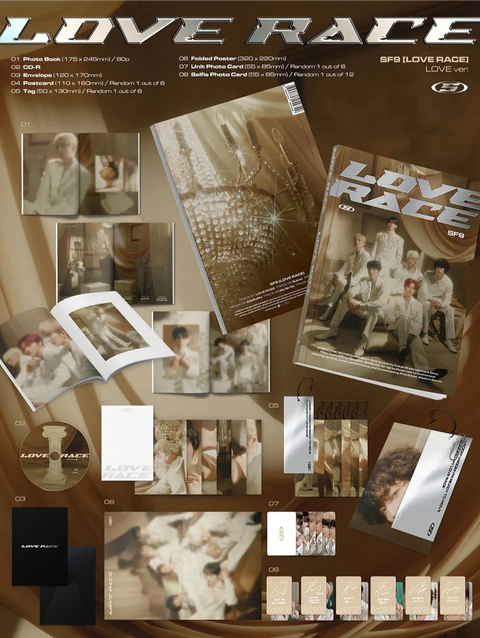SF9 - LOVE RACE + Applemusic POB
