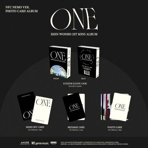 SHIN WONHO (CROSS GENE) - ONE (NEMO VER.)