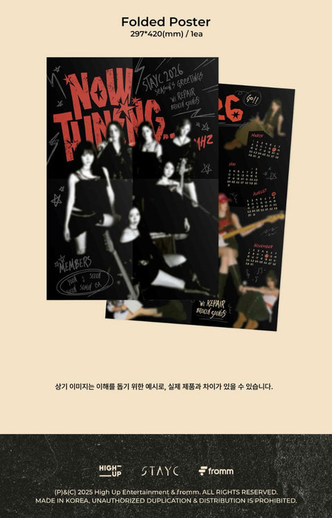 STAYC - 2026 SEASON’S GREETINGS (NOW TUNING… 111.2MHZ)