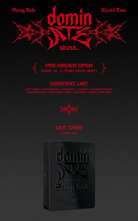 STRAY KIDS - WORLD TOUR 'DOMINATE SEOUL' (DVD & BLU-RAY)