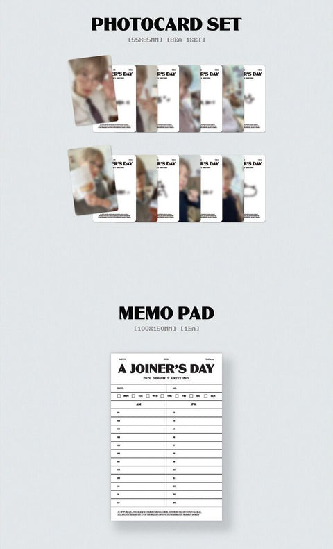 TAEMIN (SHINEE) - 2026 SEASON'S GREETINGS (A JOINER’S DAY)