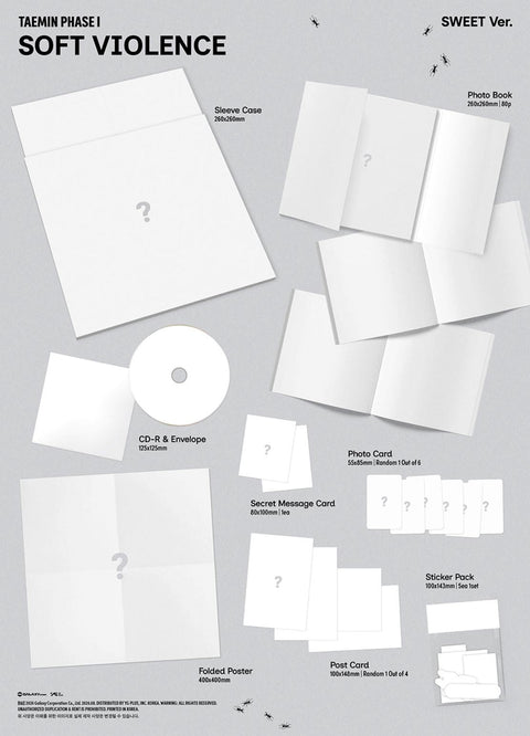 TAEMIN (SHINEE) - PHASE 1 : SOFT VIOLENCE (PHOTO BOOK VER.)