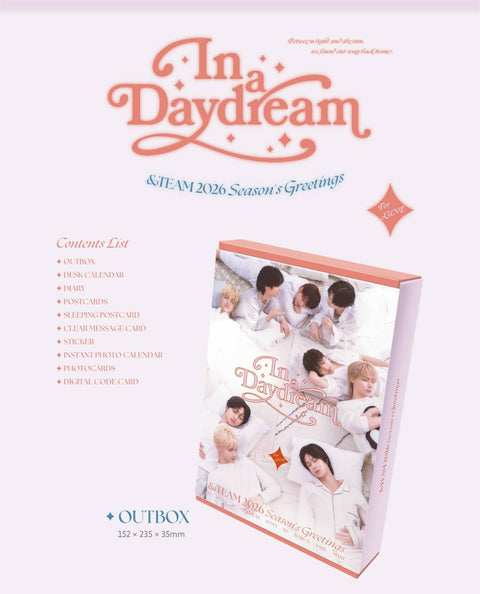 &TEAM - 2025 SEASON'S GREETINGS (IN A DAYDREAM)