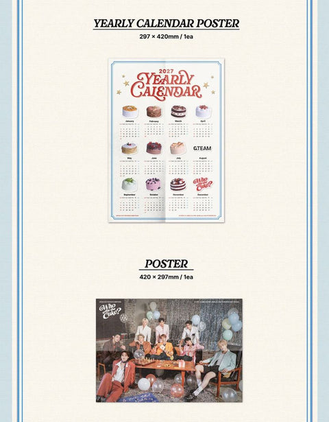 &TEAM - 2027 SEASON'S GREETINGS (WHO ATE THE CAKE?)