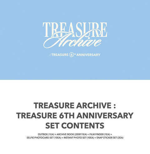 TREASURE - TREASURE ARCHIVE : TREASURE 6TH ANNIVERSARY