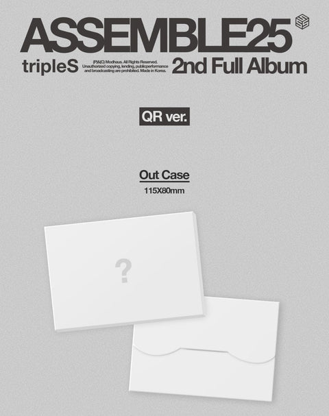 TRIPLE S - ASSEMBLE25 (QR VER.)