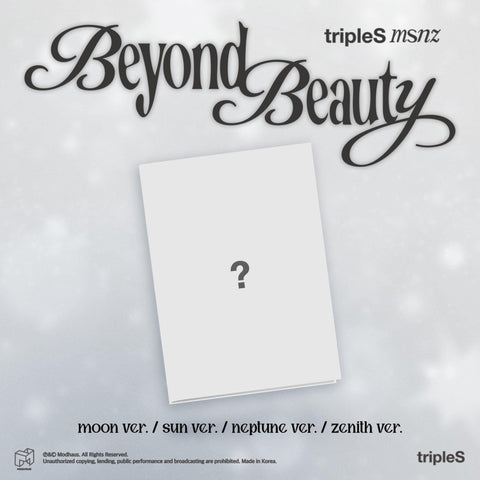 TRIPLE S MSNZ - BEYOND BEAUTY + Apple POB Photocard