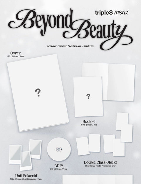 TRIPLE S MSNZ - BEYOND BEAUTY + Apple POB Photocard