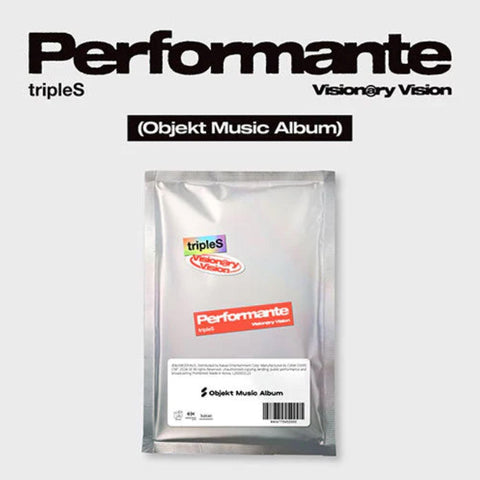 TRIPLE S - VISIONARY VISION  (OBJEKT MUSIC ALBUM)