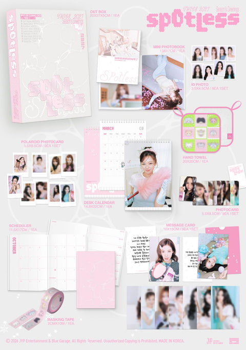 TWICE - 2027 SEASON'S GREETINGS (SPOTLESS) + Apple Music Gift