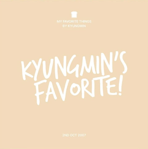 TWS - KYUNGMIN'S FAVORITE BOX