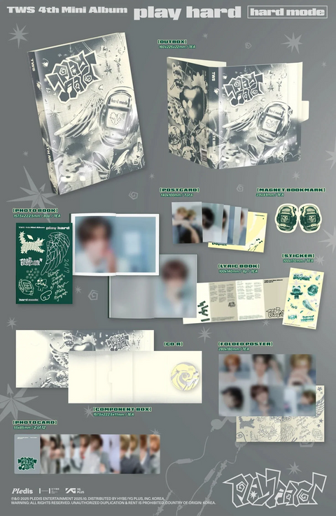 TWS - PLAY HARD+ Applemusic Photocard