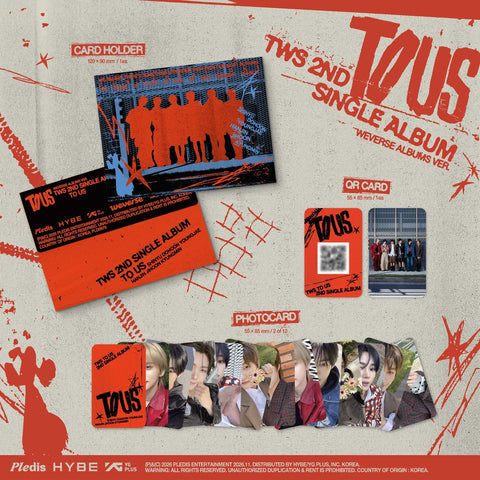 TWS - TO US (WEVERSE ALBUMS VER.)