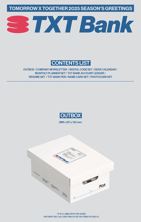 TXT - 2025 SEASON'S GREETINGS (TXT BANK)