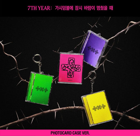 TXT - 7TH YEAR: WHEN THE WIND PAUSED AMONG THE THORNS (PHOTOCARD CASE VER.) + Applemusic POB
