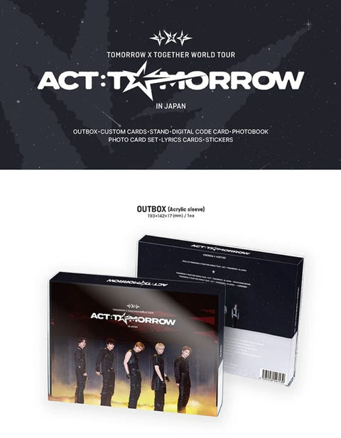 TXT - ACT : TOMORROW IN JAPAN (BLU-RAY & DIGITAL CODE) + Weverse Japan Gift