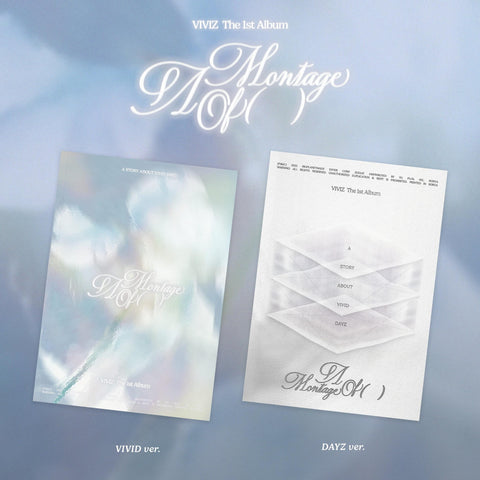 VIVIZ - A MONTAGE OF ( ) + Applemusic POB Photocard