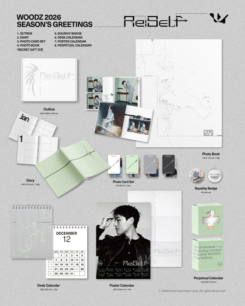 WOODZ - 2026 SEASON'S GREETINGS (RE:SELF)