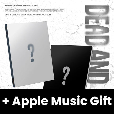 XDINARY HEROES - DEAD AND (PHOTOBOOK VER.) + Apple Music Gift