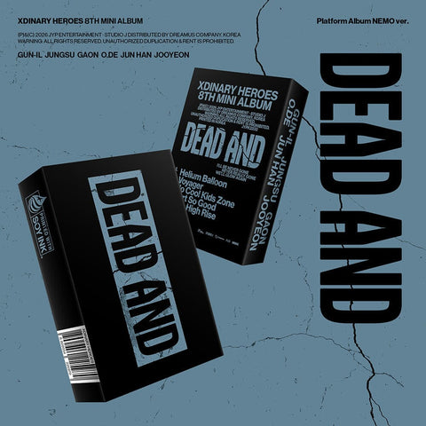 XDINARY HEROES - DEAD AND (PLATFORM ALBUM NEMO VER.)