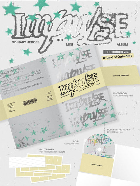XDINARY HEROES - IMPULSE (PHOTOBOOK VER.) + Apple Music Gift