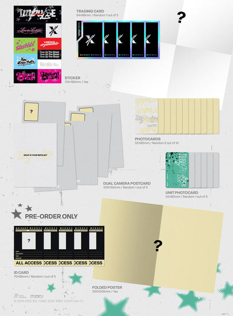 XDINARY HEROES - IMPULSE (PHOTOBOOK VER.) + Apple Music Gift