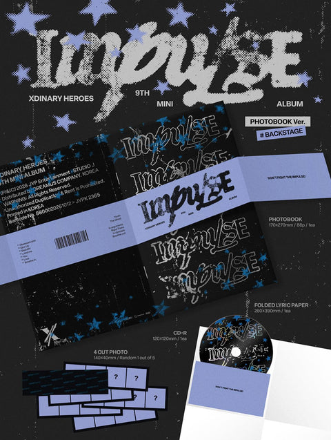 XDINARY HEROES - IMPULSE (PHOTOBOOK VER.) + Apple Music Gift
