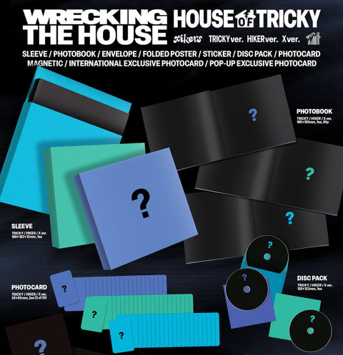 XIKERS - HOUSE OF TRICKY : WRECKING THE HOUSE (POP-UP EXCLUSIVE)