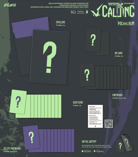 XIKERS - ROUTE ZERO : THE CALLING (POCA ALBUM VER.)
