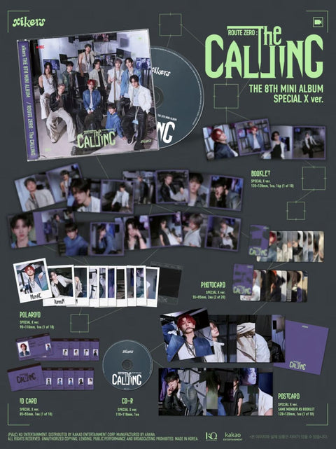 XIKERS - ROUTE ZERO : THE CALLING (SPECIAL X VER.) (SIGNED)