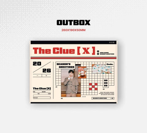 XIUMIN (EXO) - 2026 SEASON'S GREETINGS (THE CLUE [X]) + Extra Photocard