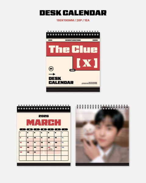 XIUMIN (EXO) - 2026 SEASON'S GREETINGS (THE CLUE [X]) + Extra Photocard