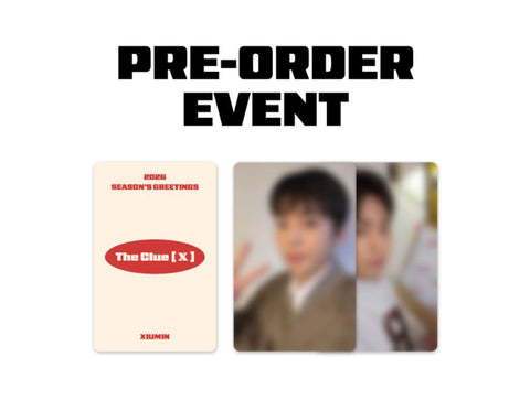 XIUMIN (EXO) - 2026 SEASON'S GREETINGS (THE CLUE [X]) + Extra Photocard