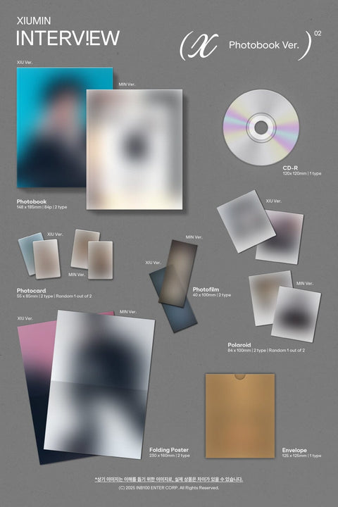 XIUMIN (EXO) - INTERVIEW X (PHOTOBOOK VER.)