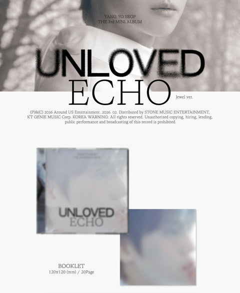 YANG YOSEOB - UNLOVED ECHO (JEWEL VER.)