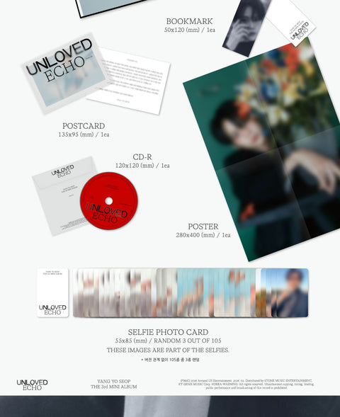 YANG YOSEOB - UNLOVED ECHO+ Applemusic POB