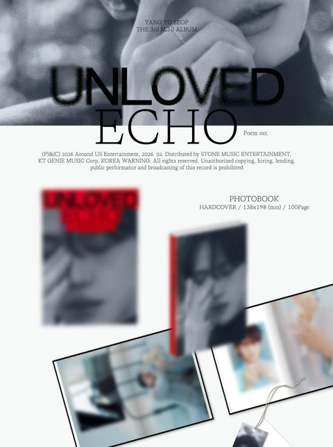 YANG YOSEOB - UNLOVED ECHO+ Applemusic POB