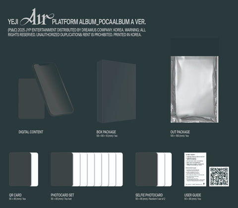 YEJI (ITZY) - AIR (PLATFORM ALBUM)