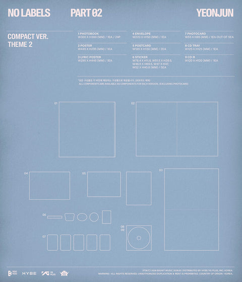 YEONJUN (TXT) - NO LABELS: PART 02 (COMPACT VER.)