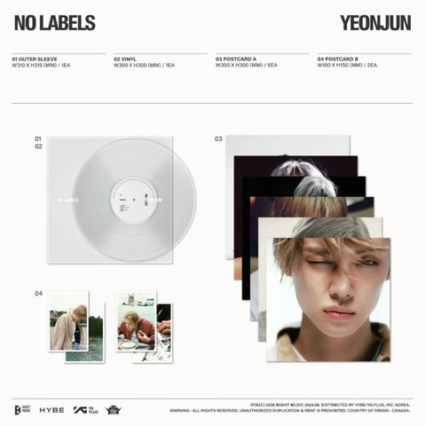 YEONJUN (TXT) - NO LABELS: PART 02 (LP VER.)