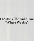 YESUNG (SUPER JUNIOR) - WHERE WE ARE SET + Apple Music Gift