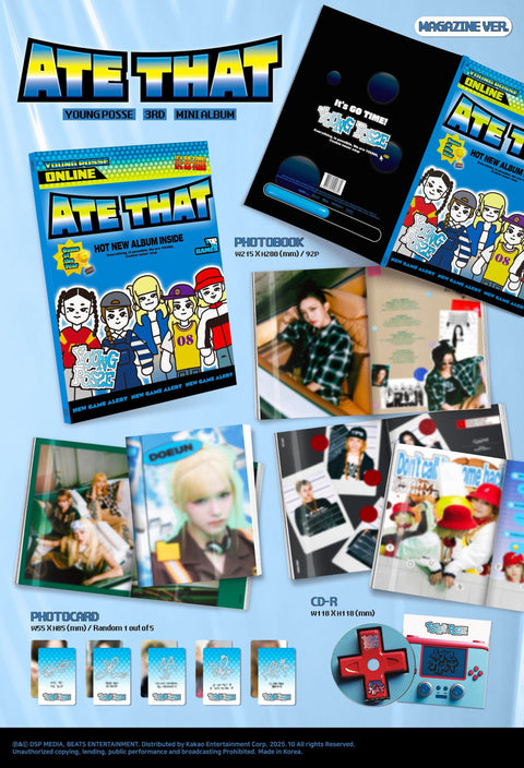 YOUNG POSSE - ATE THAT (MAGAZINE VER.)