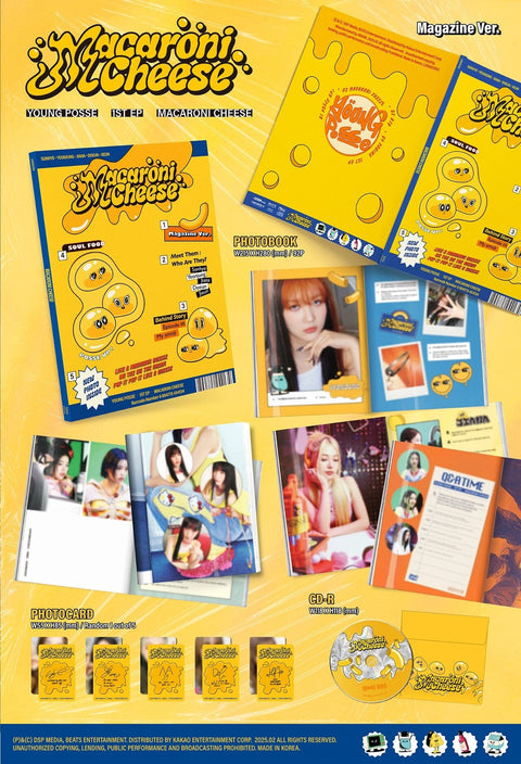 YOUNG POSSE - MACARONI CHEESE (MAGAZINE VER.)