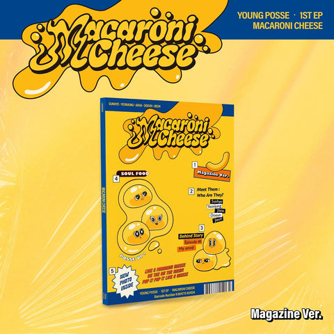 YOUNG POSSE - MACARONI CHEESE (MAGAZINE VER.)