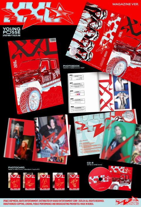 YOUNG POSSE - XXL (MAGAZINE VER.)