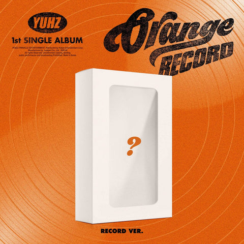 YUHZ - ORANGE RECORD (KIWEE ALBUM)