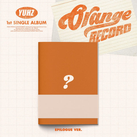 YUHZ - ORANGE RECORD (KIWEE ALBUM)
