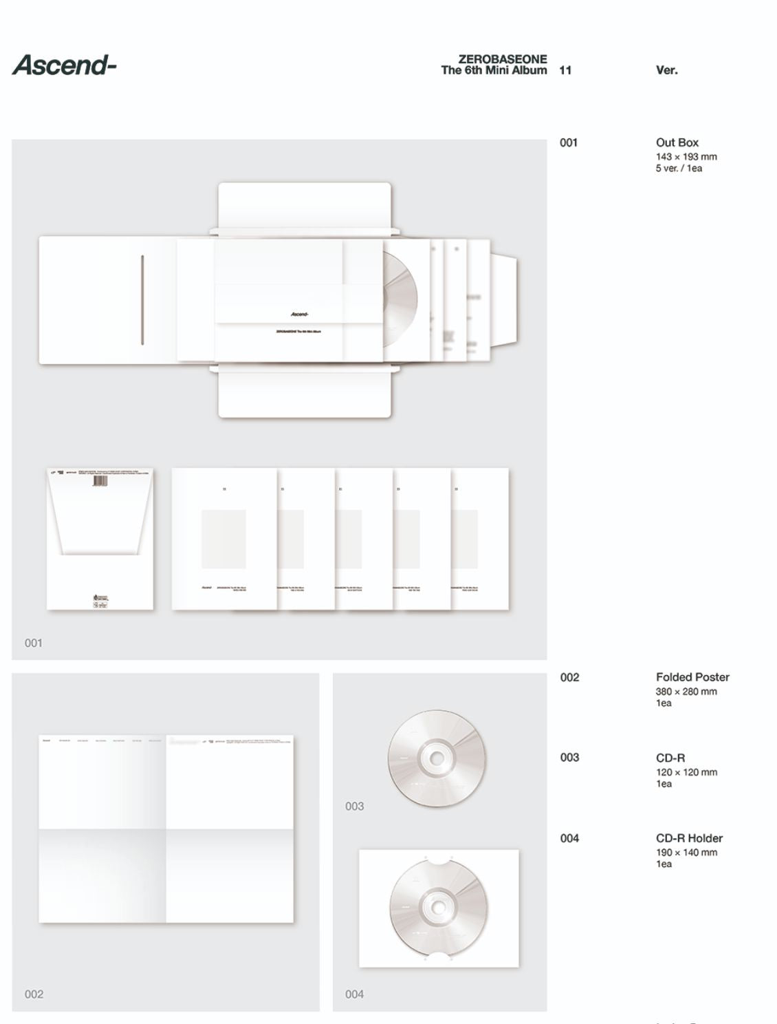 ZB1 - ASCEND- (11 VER.) – Kpopfuture
