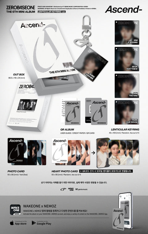 ZB1 - ASCEND- (LENTICULAR KEYRING VER.)