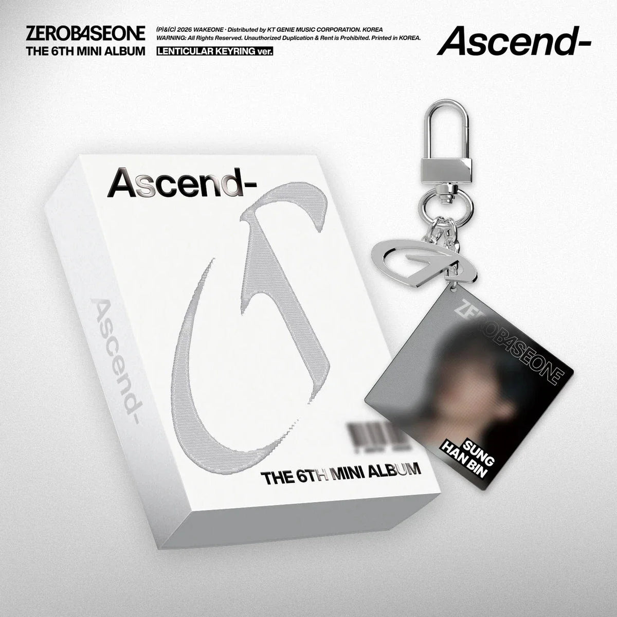 メテュ　ゴヌク　テレ　ゼベワン ASCEND LP VER　未開封　キーリング ZB1 - ASCEND- (LENTICULAR KEYRING VER.) – Kpopfuture